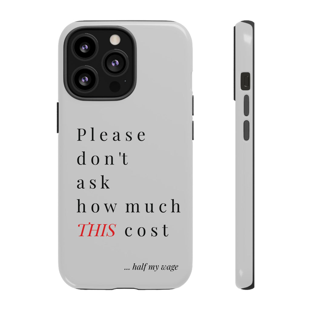 Just, please, don't