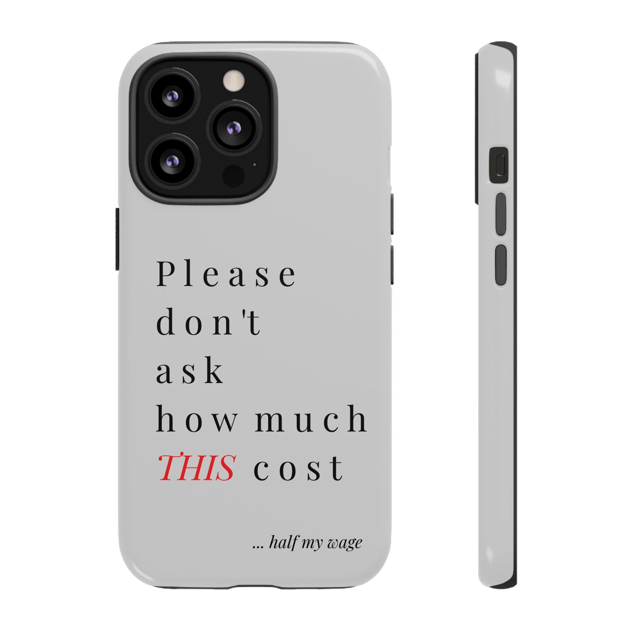 Just, please, don't