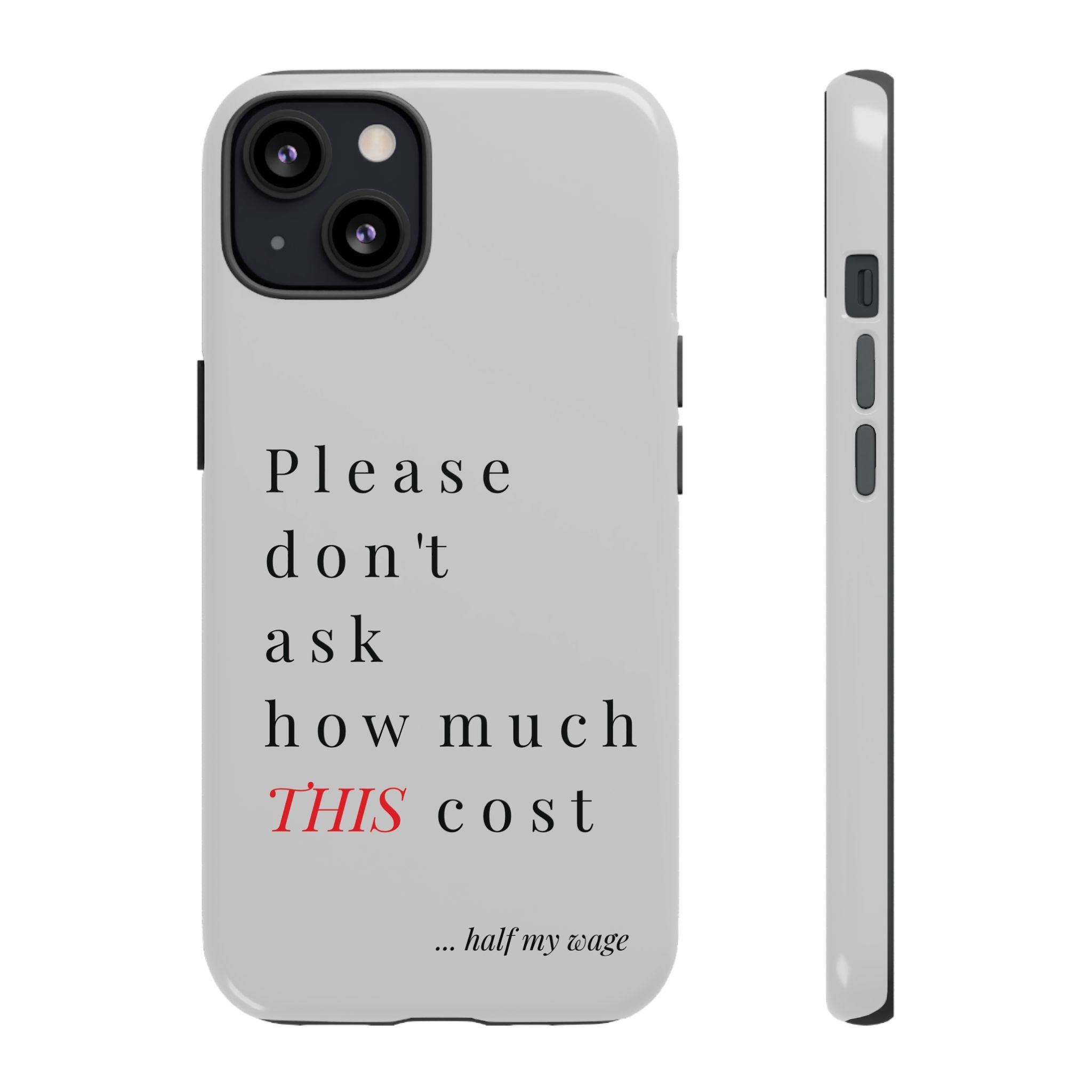 Just, please, don't