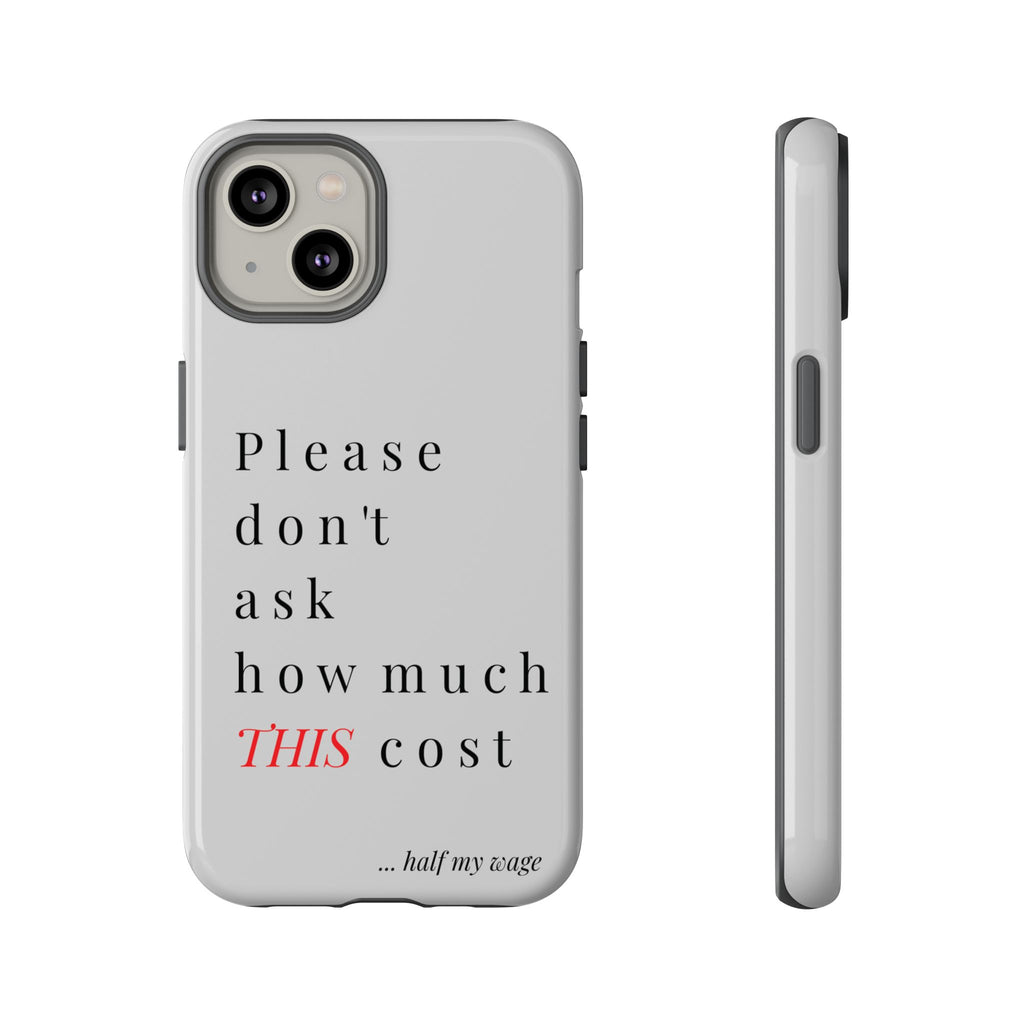Just, please, don't